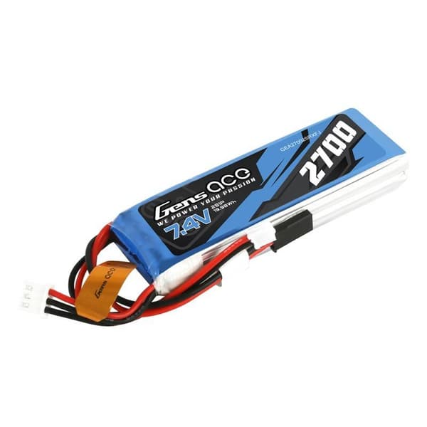 Gens Ace 2700mAh 7,4V 1C 2S1P batteri