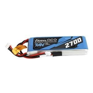 Gens Ace 2700mAh 7,4V 1C 2S1P batteri