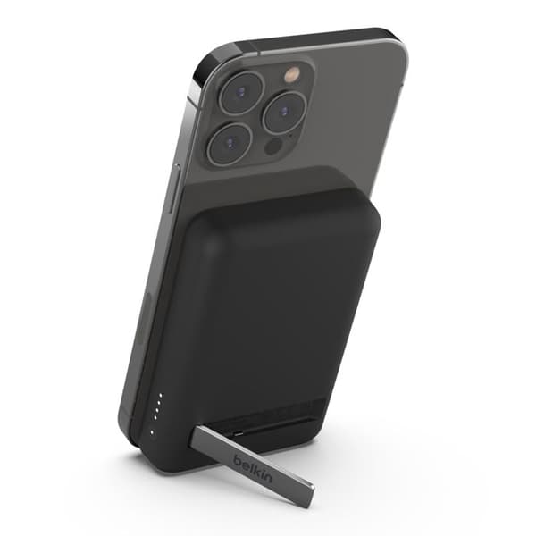 Batteribank - BELKIN - Magnetisk Wir Pb 5k - 5000 mAh - Trådlös laddning - MagSafe-teknologi