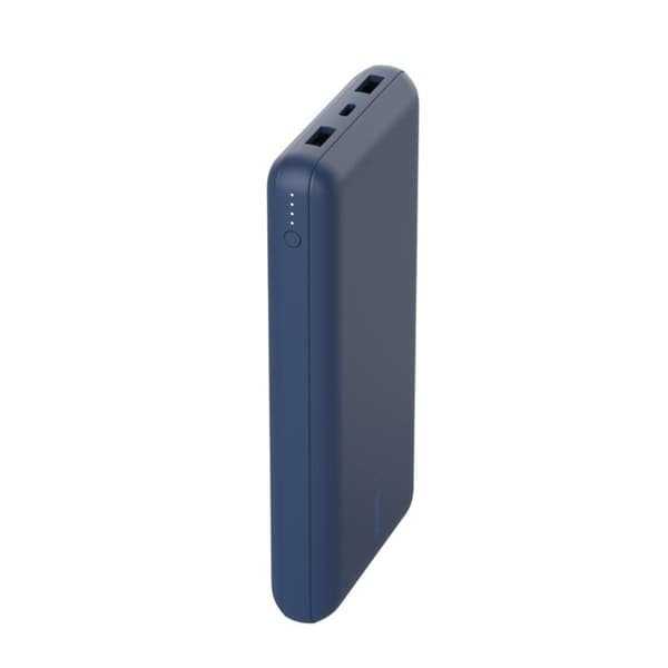 Belkin Powerbank 20K 15W USB-C + 2 USB-A Blå