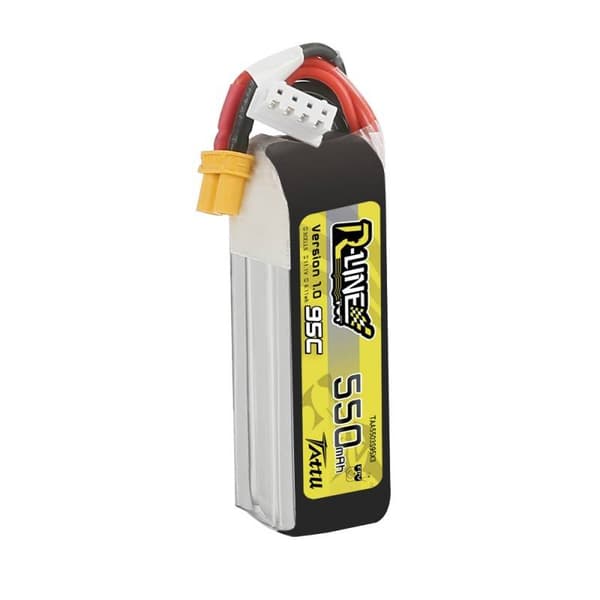 Batteri Tattu R-Line 550mAh 11,1V 95C 3S1P XT30