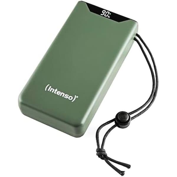 Powerbank - INTENSO - F20000 - 20000 mAh - Quick Charge 3.0 - Power Delivery - Grön Grön