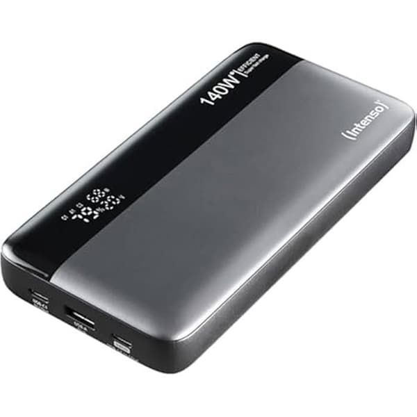 Externt batteri - INTENSO - HE25000 - 25000 mAh - Effektleverans 3,1 - 140 W Snabbladdning