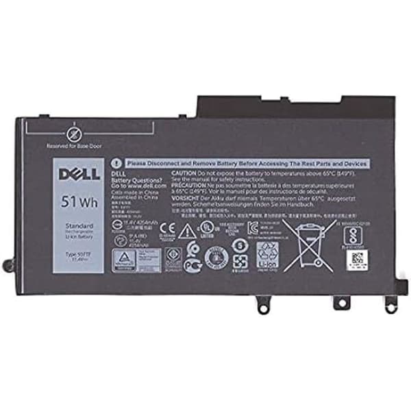 Batteri - DELL - 51WHR - Litiumjon - 3 celler - Kompatibelt tillbehör