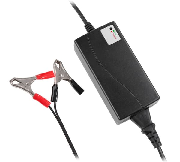 Oplader til 12V gelbatterier (7-14Ah)