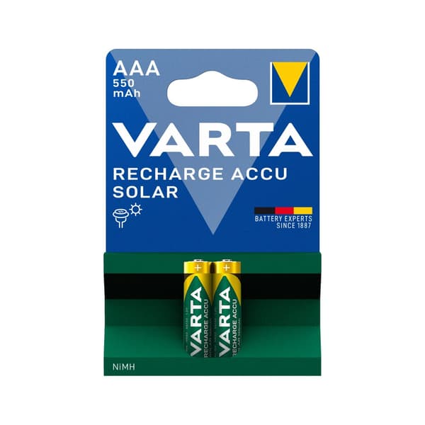 VARTA AAA NiMH 550mAh SOLAR batteri