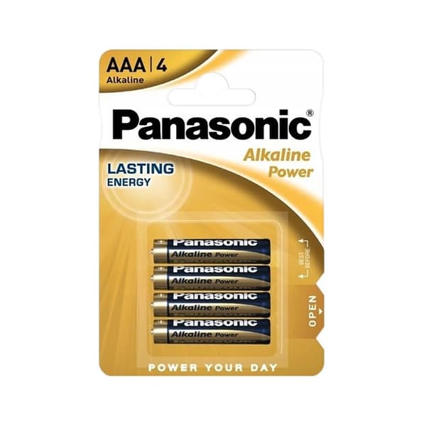 Panasonic BRONZE LR03 alkalisk batteri 4 stk/æske