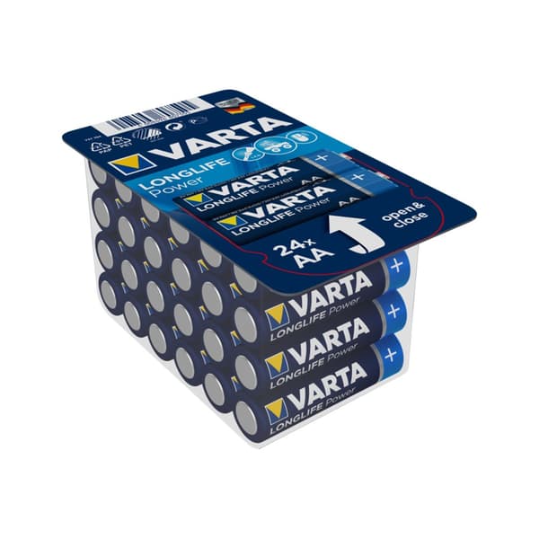 Alkalisk batteri VARTA LR06 HIGH ENERGY Longlife Power 24 stk./æske
