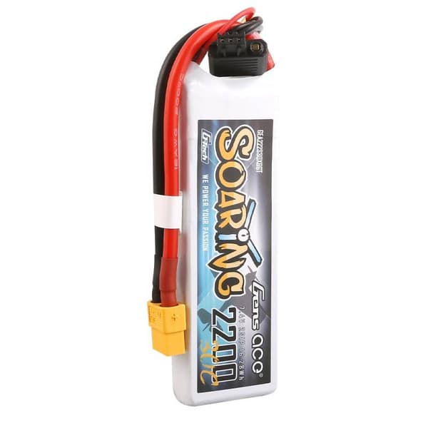 Gens Ace G-Tech Soaring 2200mAh 7,4V 30C 2S1P XT60-batteri