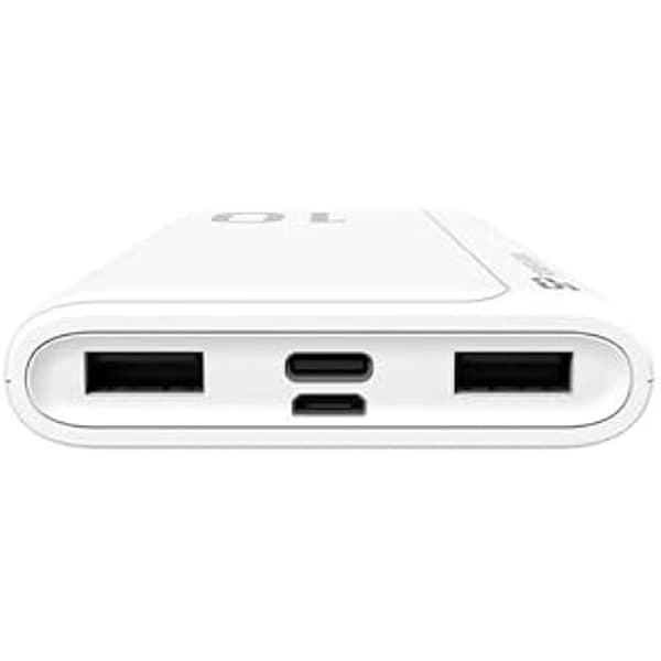 Power Bank - Silicon Power - GP15 - 10000 mAh - Flerfärgad - Vit Vit