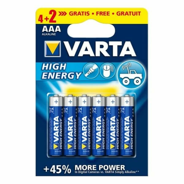 Batteri Varta 4903121436 AAA 1 V