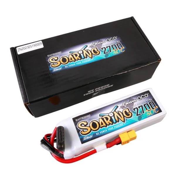 Gens ace G-Tech Soaring 2700mAh 11,1V 30C 3S1P LiPo-batteri