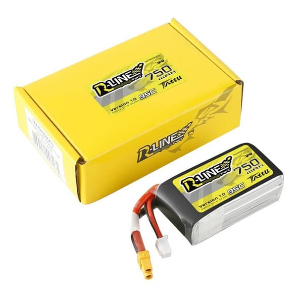 Tattu R-Line 750mAh 11,1V 95C 3S1P XT30U-F batteri