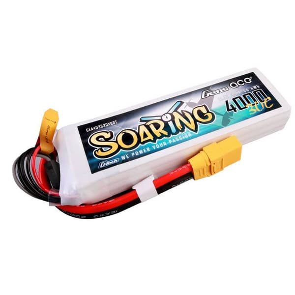 Gens ace G-Tech Soaring 4000mAh 11,1V 30C 3S1P Lipo-batteri