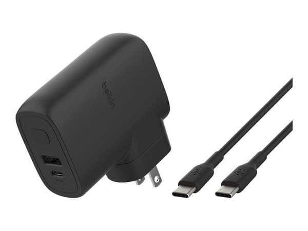 Belkin BOOST CHARGE powerbank/nätadapter - USB, 24-stifts USB-C - 25 Watt