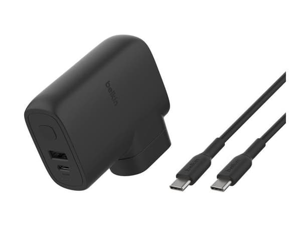 Belkin BOOST CHARGE powerbank/nätadapter - USB, 24-stifts USB-C - 25 Watt