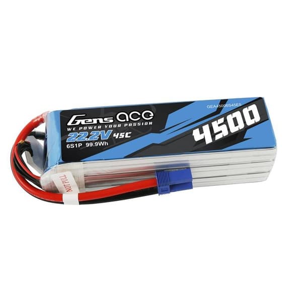 Akku Gens Ace 4500mAh 22.2V 45C 6S1P
