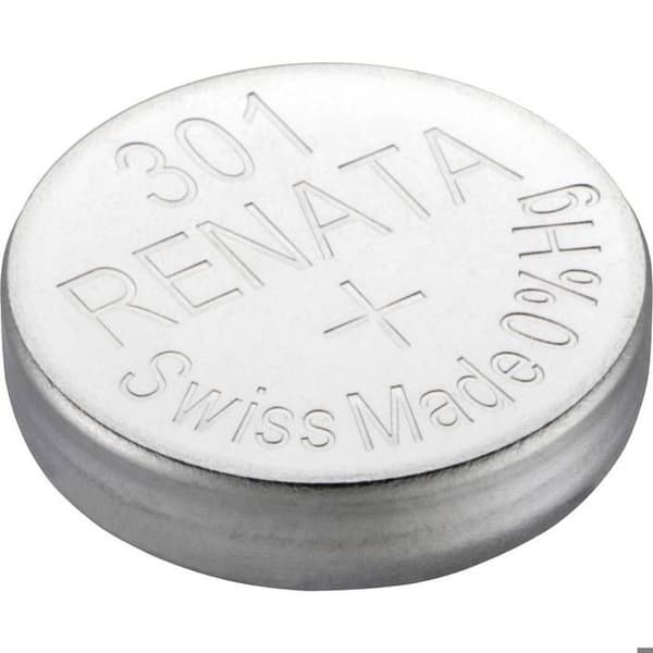 Renata Knappcellsbatteri 301 1,55 V 1 st 130 mAh silveroxid