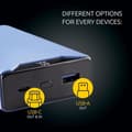 Miniatyrbild 2 av 4: Externt Batteri - INTENSO - F20000 - 20000 mAh - PD 20 W - QC 18 W - Blå