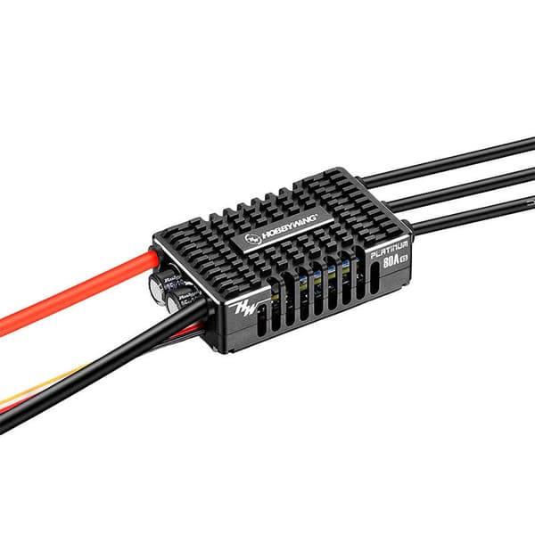 Hobbywing Platinum V5 80A BEC nopeudensäädin