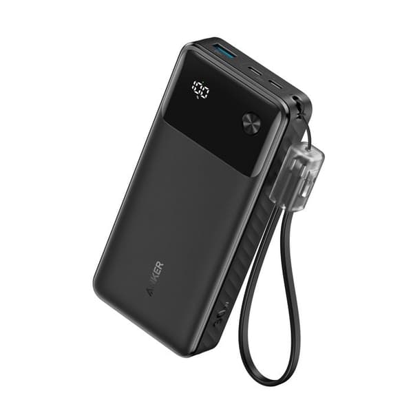 Anker A1384G11. Batterikapacitet: 20000 mAh, Snabbladdningsteknik: Power Delivery. USB Ett antal portar: 1, Antal