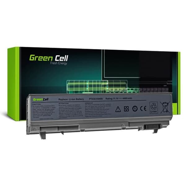 Green Cell Dell PT434 W1193 4M529 NM631 KY477 MN63 Batteri för Dell Latitude E6400 E6410 E6500 E6510 Dell Precision M2400 M4400