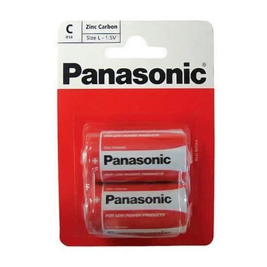 Panasonic R14RZ-2BP C Storlek Batteri