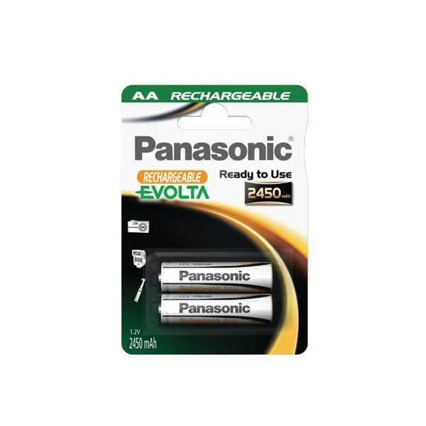 Panasonic - NiMH-batterier blister x 2 AA EVOLTA 1....