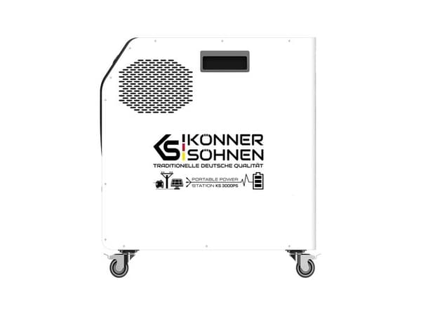 Bärbar energistation 3000 W Könner & Söhnen KS 3000PS 120 Ah/3200 Wh