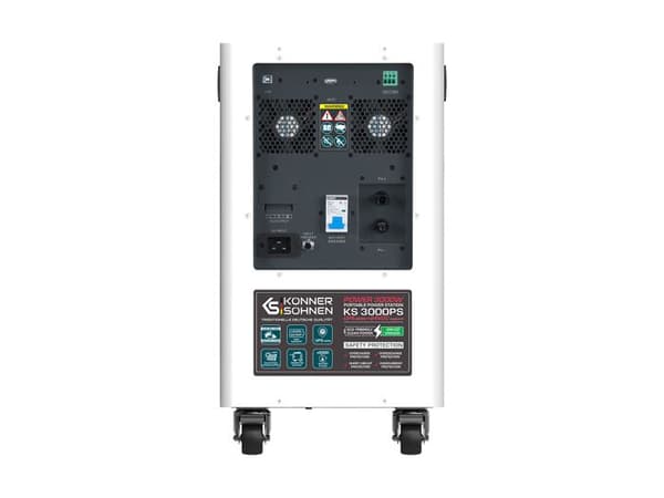 Bärbar energistation 3000 W Könner &amp; Söhnen KS 3000PS 120 Ah/3200 Wh