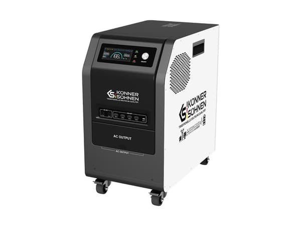 Bärbar energistation 3000 W Könner &amp; Söhnen KS 3000PS 120 Ah/3200 Wh