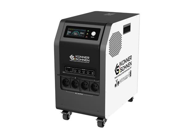 Bärbar energistation 3000 W Könner &amp; Söhnen KS 3000PS 120 Ah/3200 Wh
