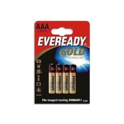 EVEREADY Blister med 4 LR03/AAA+CCR alkaliska batterier