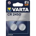 Miniatyrbild 1 av 5: Litiumknappsbatteri CR2450 blister med 2 st