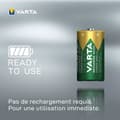 Miniatyrbild 4 av 4: 2x1,2 V Ni-MH-batterier - VARTA - 56714101402