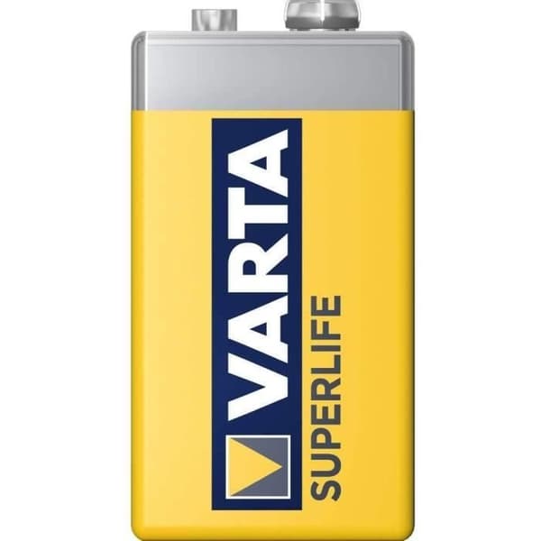 Superflife 6F22 - 9V saltlösningsbatteri