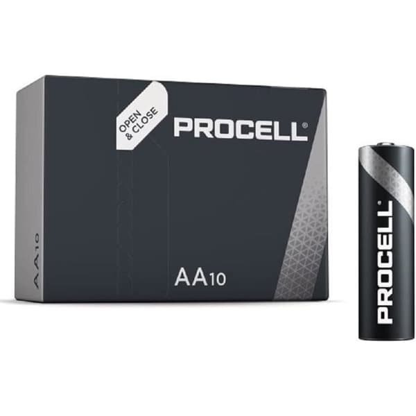 Procell Förpackning med 100 alkaliska batterier PC1500 AA LR06 - Duracell