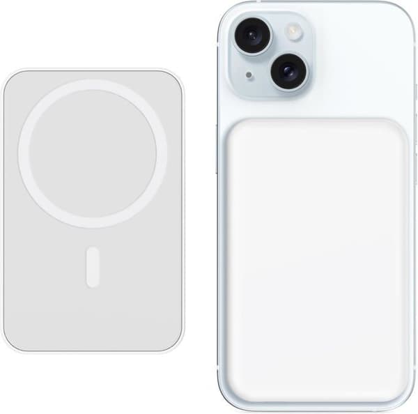 Batteri Extern För Magsafe Trådlös - Kompatibel Med Iphone 16 15 14 13 12 Serien Och Samsung Magnetisk Power Bank 10000Mah I