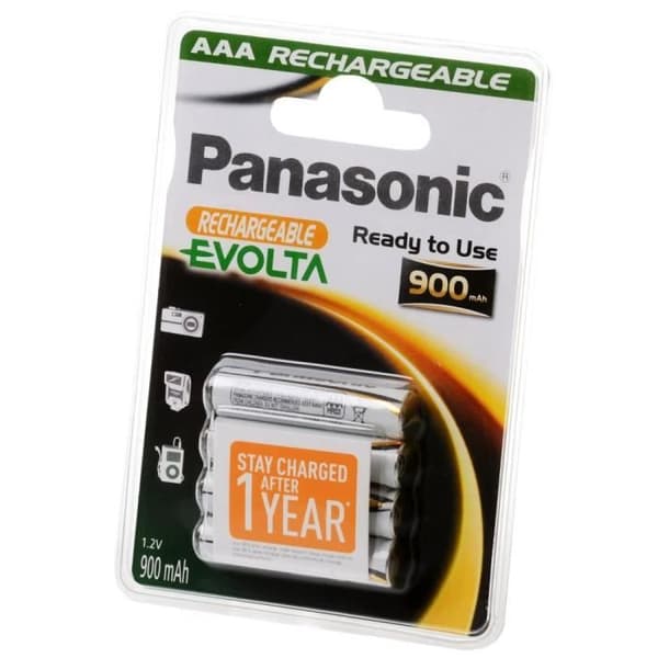 PANASONIC UPPLADDNINGSBART BATTERI EVOLTA P03I AAA...