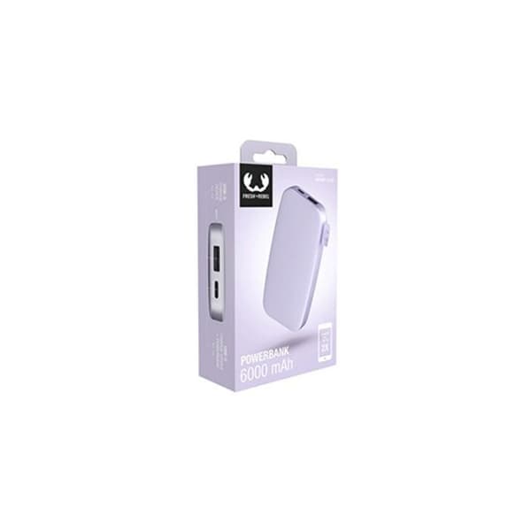 Externt batteri Fresh'n Rebel Externt batteri 6000 mAh - Dreamly Lila
