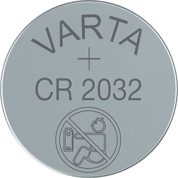 VARTA Paket med 5 CR2032 litium elektroniska batterier