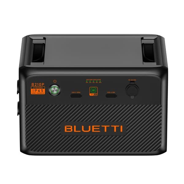 BLUETTI B210/P IP65 förlängningsbatteri, 2150Wh, kompatibel med AC240P/AC200PL