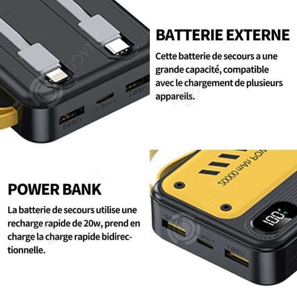 INN Powerbank 20000mah 22,5w powerbank powerbank snabbladdning snabbladdning bärbart batteri externt batteri ja