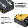 Miniatyrbild 4 av 4: INN Powerbank 20000mah 22,5w powerbank powerbank snabbladdning snabbladdning bärbart batteri externt batteri ja