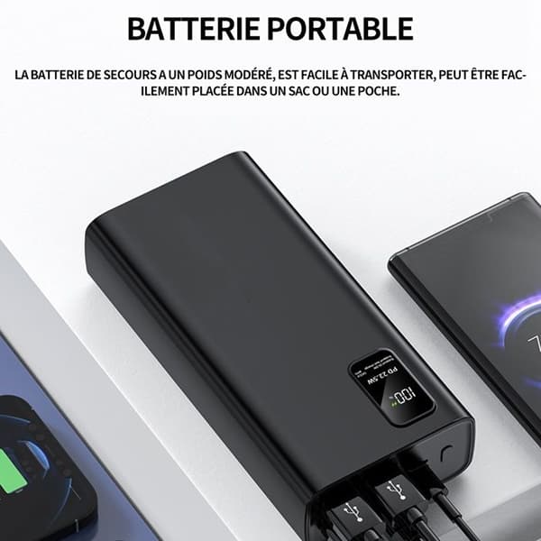 INN Powerbank 20000mah 22,5w powerbank powerbank snabbladdning snabbladdning bärbart batteripaket externt batteri nr