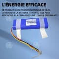 Miniatyrbild 2 av 4: INN Litiumjonbatteri 14,8V 2500mAh litiumjonbatteri för dammsugare för utbytesbatterikompatibelt litiumjonbatteri