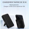 Miniatyrbild 3 av 4: INN Magnetic External Battery 10000mah 15w powerbank magnetiskt externt batteri trådlös och trådbunden laddare med datakabel