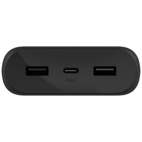 BELKIN - batteri - POWERBANK 20000 MAH SVART - 20
