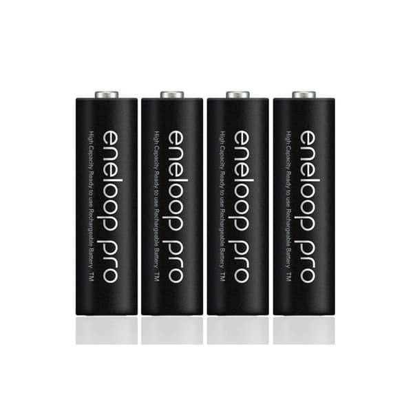 Batterier "NiMH Eneloop Pro" (AA) med 2500mAh - 4 stycken