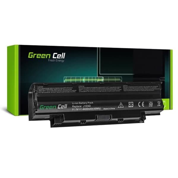 Green Cell® J1KND-batteri för Dell Inspiron 15R N5010 N5030 N5050/Q15R N5110/17R N7010 N7110/15 3520 (6 celler 4400mAh 11,1V)